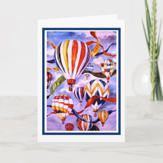 Cartão de Aniversário "O Céu é o Limite"