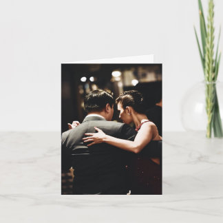 Cartão de Aniversário: Onde Tango Encontra Jitterb