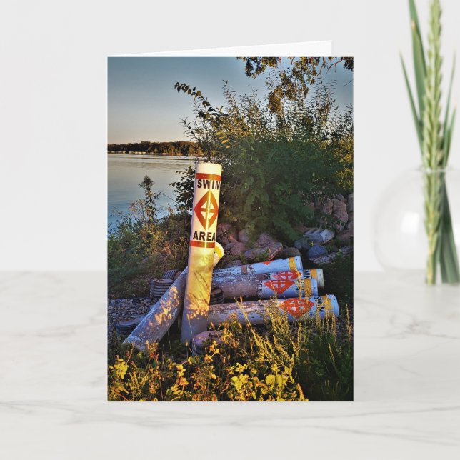 Cartão de Aniversário "Os Boias Hibernam" (Frente)