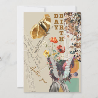 cartão de aniversário ou convite