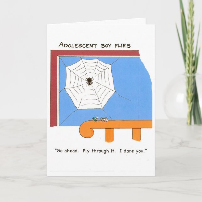 Cartão de aniversário para adolescentes (Frente)