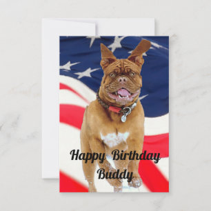 Cartão de Aniversário para Cães