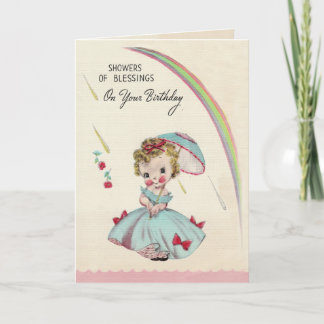 Cartão de Aniversário para chás