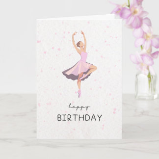 Cartão de Aniversário para Dançarino