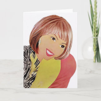 Cartão De Aniversário Para Ela (Dentro Vazio)