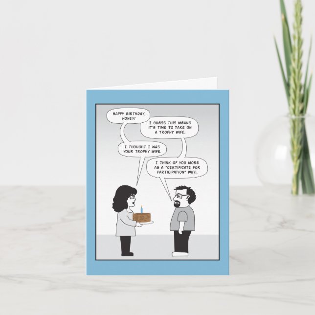 Cartão de aniversário para ele (Frente)