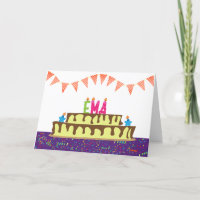 Cartão de Aniversário para Ema