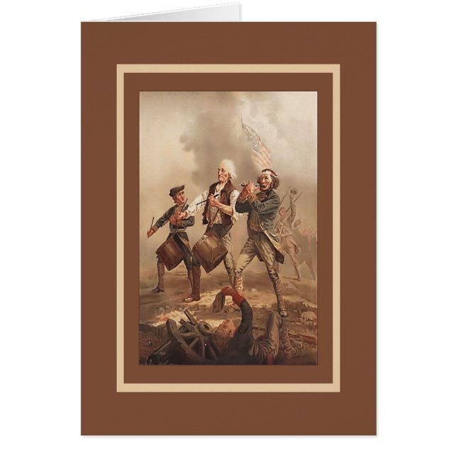 Cartão de Aniversário para Herói de Guerra Favorit (Frente)