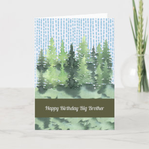 Cartão de aniversário para o Big Brother