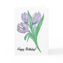 Cartão de aniversário para seu cartão de saudação 