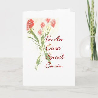 Cartão De Aniversário Para Um Primo