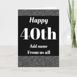 Cartão de aniversário personalizado bonito de todo