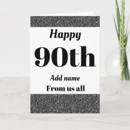 Cartão de aniversário personalizado bonito de todo