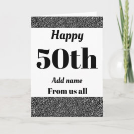 Cartão de aniversário personalizado bonito de todo