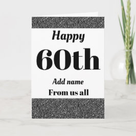 Cartão de aniversário personalizado bonito de todo
