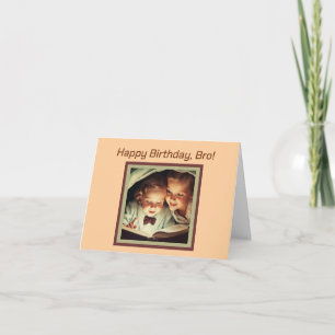 Cartão de Aniversário Personalizado com Foto e Tex