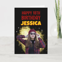 Cartão de Aniversário Personalizado com Foto no Es