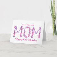 Cartão de aniversário personalizado da Orquídea Or