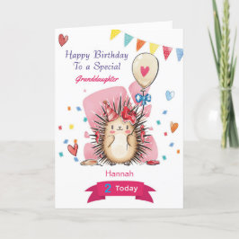 Cartão de Aniversário Personalizado de Ourinho Fof