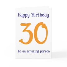 Cartão de Aniversário Personalizado de Terracota M