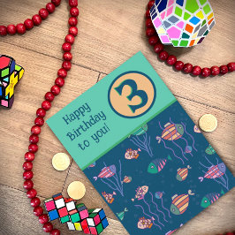 Cartão de Aniversário Personalizado para a Inspiri