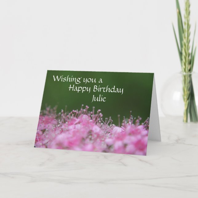 Cartão de Aniversário Personalizado para Amigo (Frente)