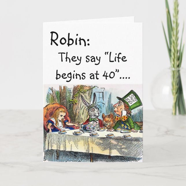 Cartão de aniversário personalizado para qualquer  (Frente)