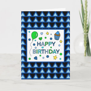 Cartão de Aniversário Personalizado para Sobrinh