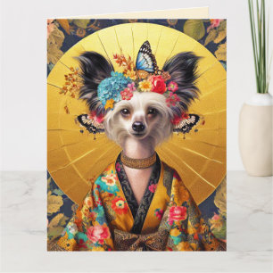 Cartão de Aniversário Personalizável - Cachorro Pi