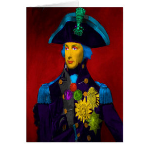Cartão de Aniversário Pop Art de Horatio Nelson