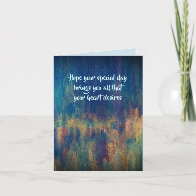 Cartão de aniversário por dalDesignNZ (Frente)