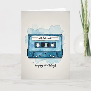 Cartão de Aniversário Retro Doce