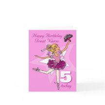 Cartão de aniversário rosa de aniversário da sobri