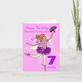Cartão de aniversário rosa de azevona