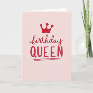 Cartão de Aniversário Rosa Regal