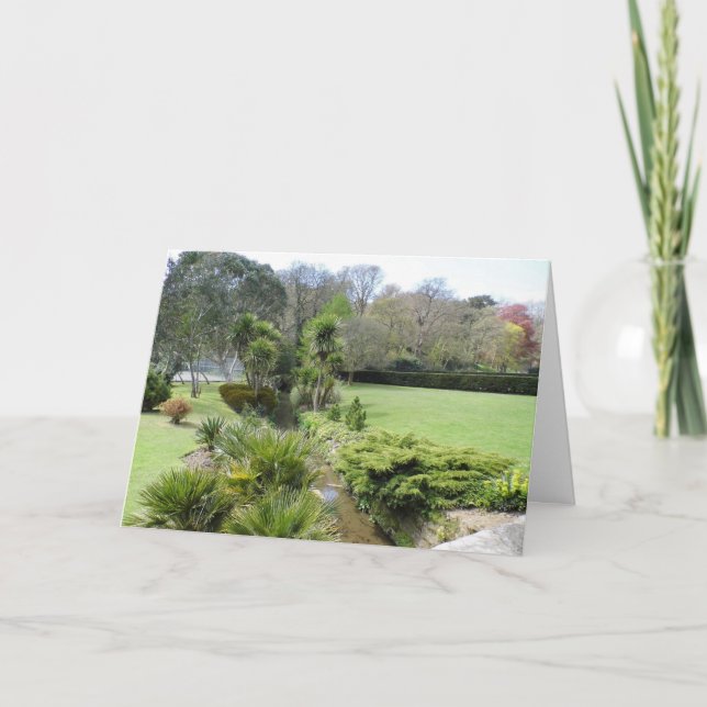 Cartão de aniversário Simplesmente Cénico (Frente)