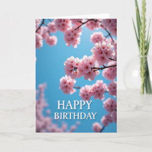 Cartão de Aniversário Sky Bloom