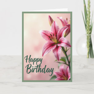 Cartão de Aniversário Sonho Florido