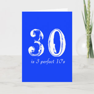 Cartão de aniversário sujo 30