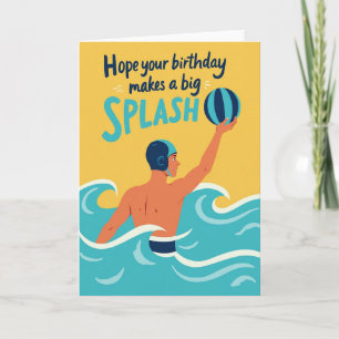Cartão de Aniversário Sunny Splash
