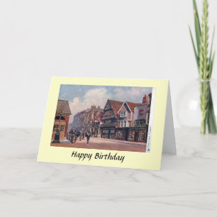 Cartão de aniversário - Taunton, Somerset.