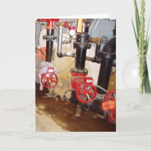 Cartão de Aniversário "Viaje pelo Gasoduto"