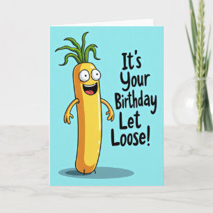 Cartão de Aniversário Whimsical Root Art