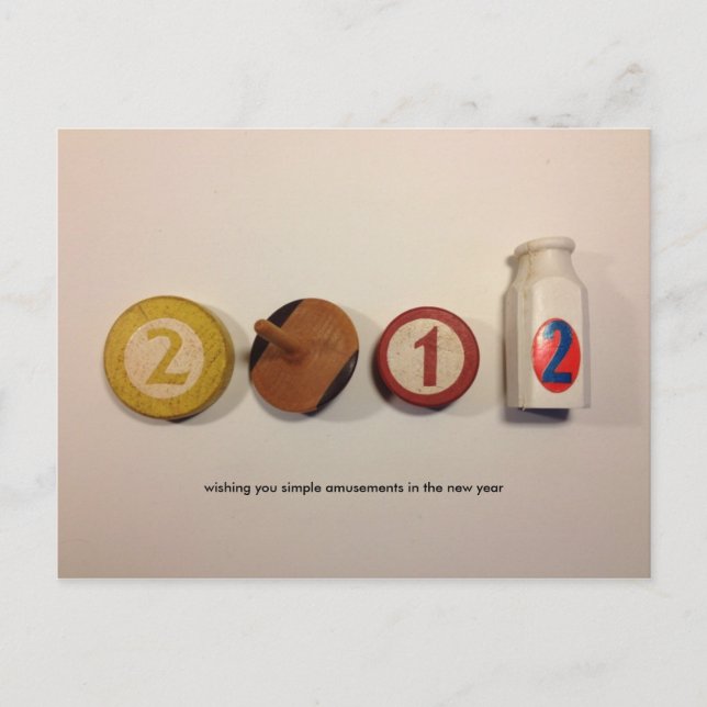 Cartão de Ano Novo 2012 (Frente)