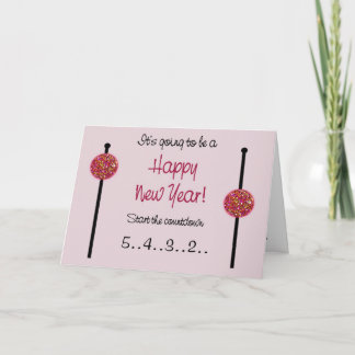 Cartão de Ano Novo / Anúncio de Gravidez