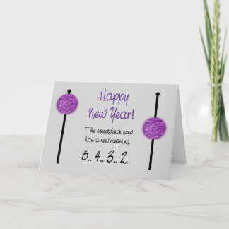 Cartão de Ano Novo / Anúncio de Gravidez