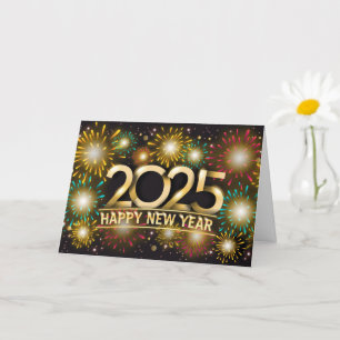 Cartão de Ano Novo Cristão