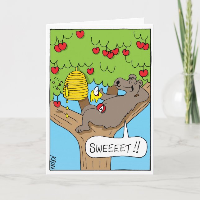 Cartão de Ano Novo Judaico, Rosh Hashanah (Frente)