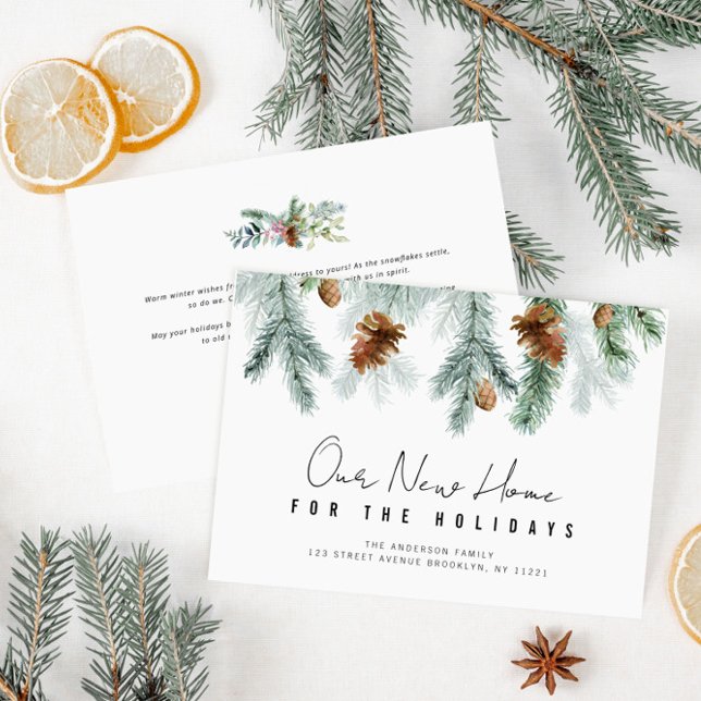 cartão de anúncio comovente verde de feriados feli (Criador carregado)