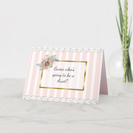 Cartão de Anúncio da Tia